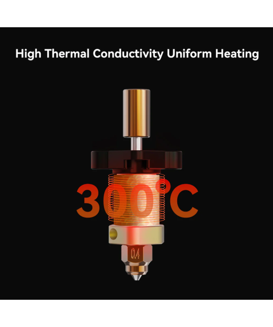 Kit de bloque calefactor ceramico para impresora 3D Creality Ender-3 V3 KE