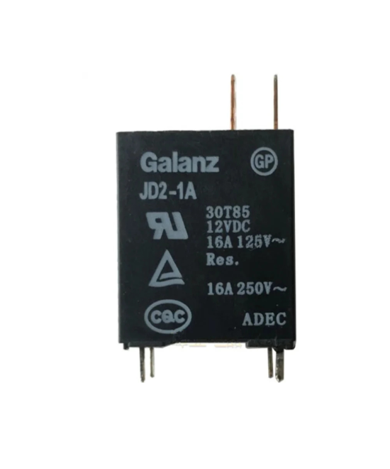 Rele Para Microondas JD2-1A 12V 16A 4 Pines Galanz