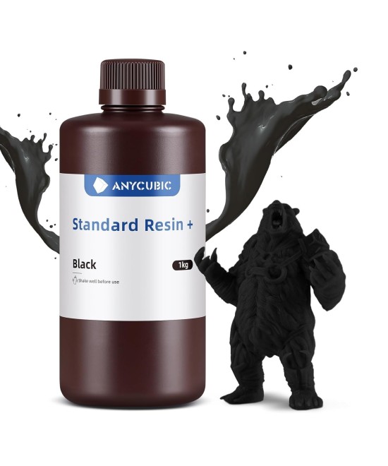 Resina UV ANYCUBIC 1000g para impresoras 3D Standard