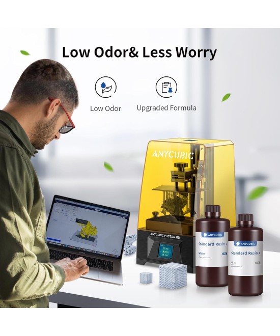 Resina UV ANYCUBIC 1000g para impresoras 3D Standard