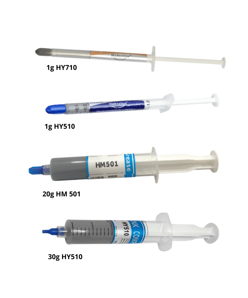 Pasta termica plateada 1g-30g