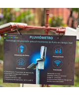 Sistema medidor de lluvia Pluviometro