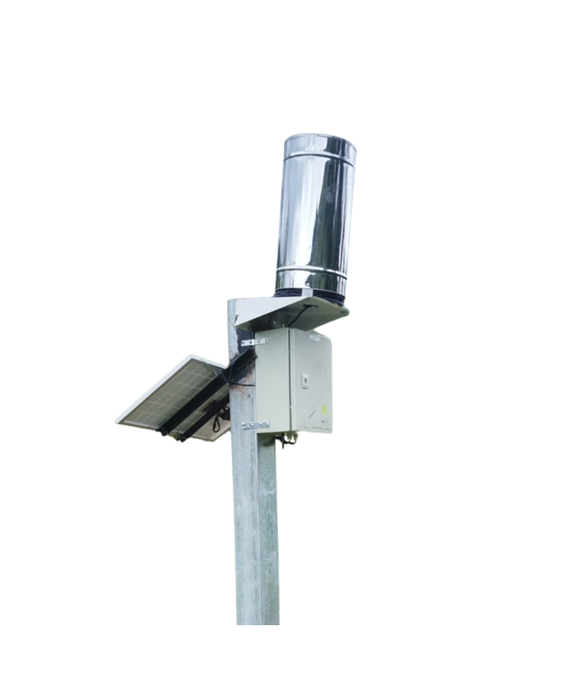 Sistema medidor de lluvia Pluviometro