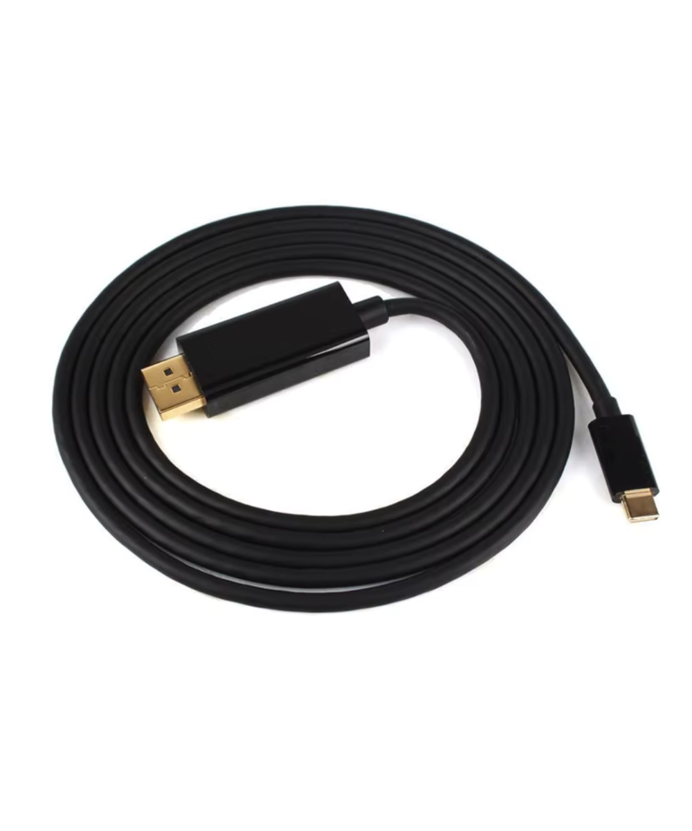 Adaptador de video USB-C a Display Port 1.8M