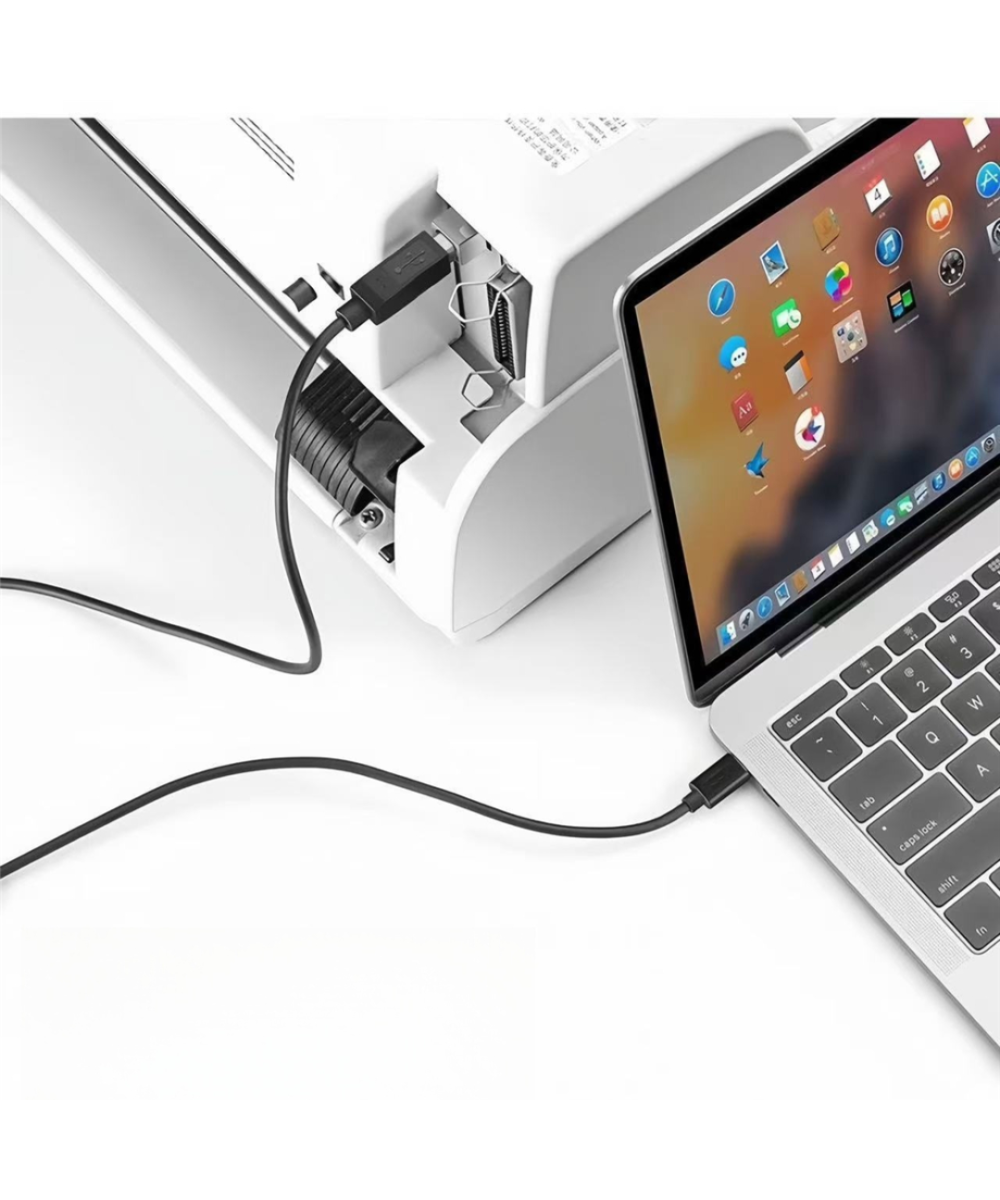 Cable de impresora USB-C a USB-B con interfaz MIDI 2M