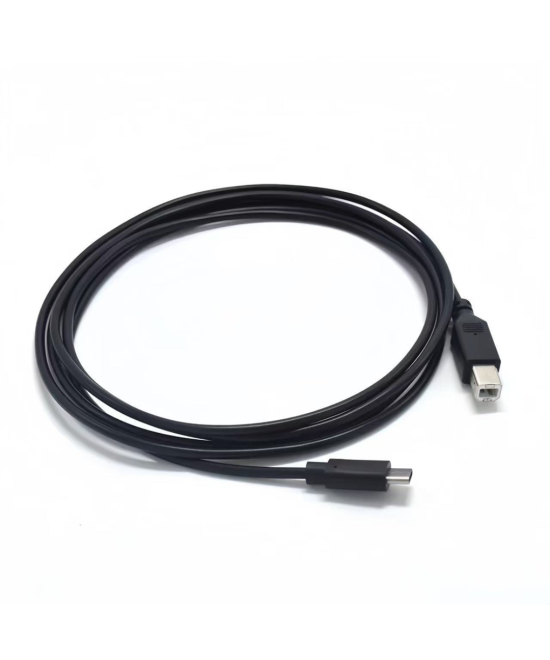 Cable de impresora USB-C a USB-B con interfaz MIDI 2M