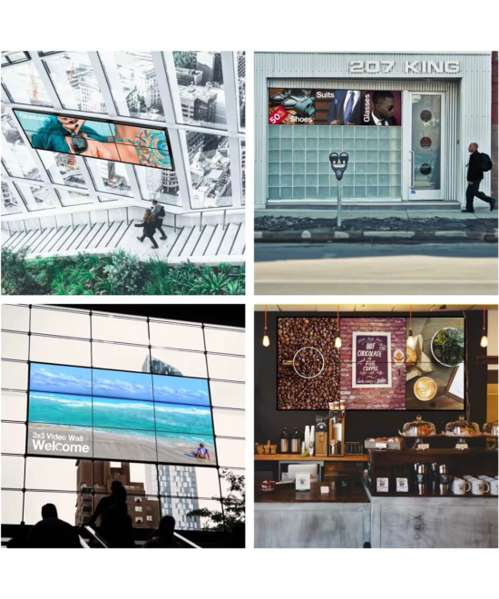 Separador Multipantalla Videowall 1 Entrada x 9 Salidas 4K HDMI/DVI/RS232