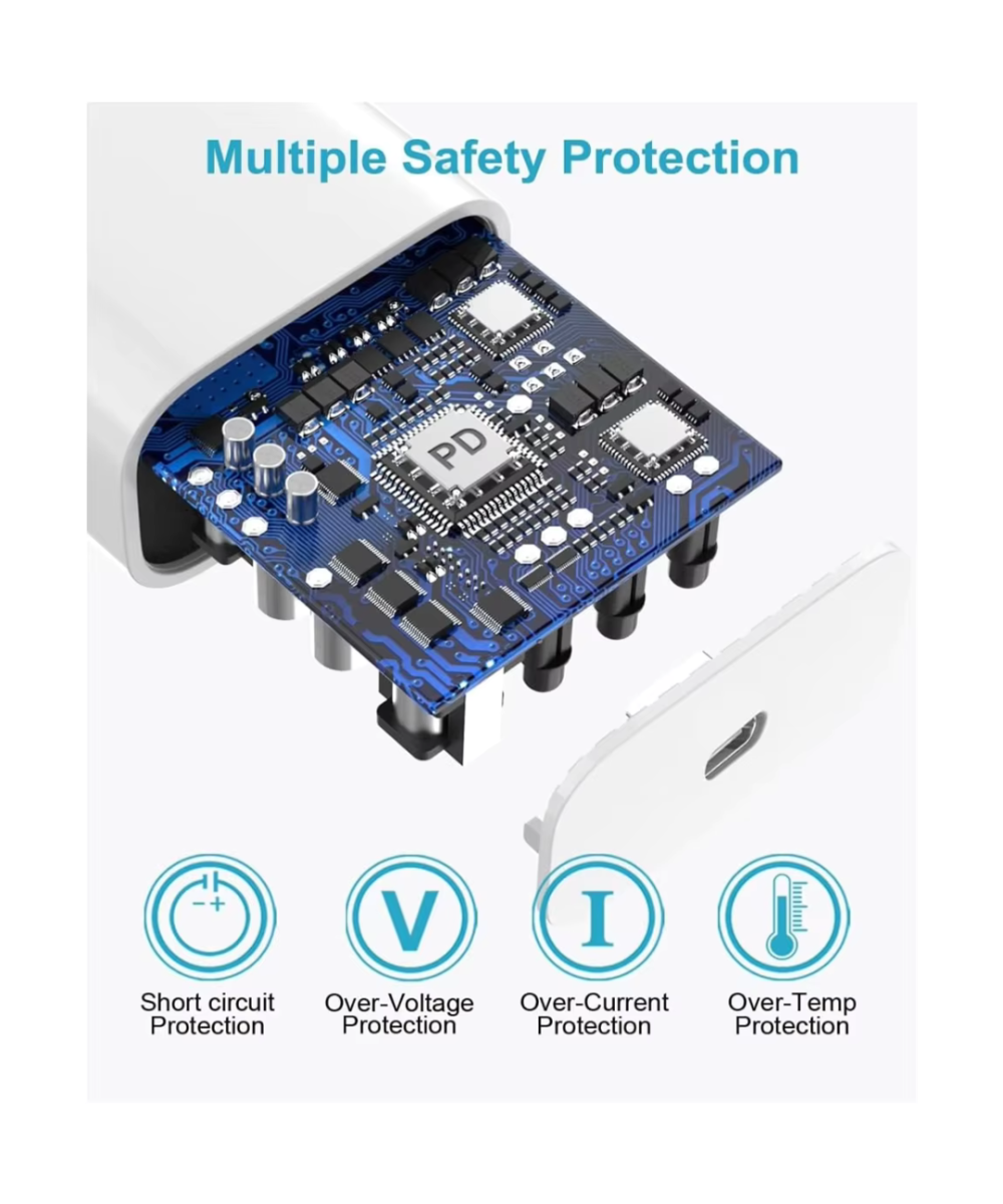 Adaptador de carga USB-C 5V 25W