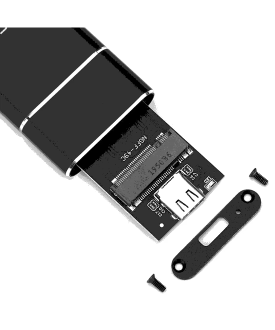 Adaptador para disco duro NGFF M.2 SATA SSD a USB 3.1 Tipo C, USB 3.0 a M.2 NGFF