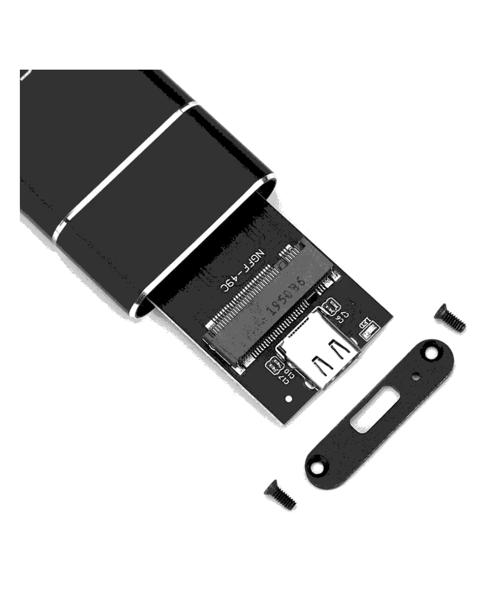 Adaptador para disco duro NGFF M.2 SATA SSD a USB 3.1 Tipo C, USB 3.0 a M.2 NGFF