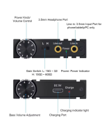Amplificador de audio para auriculares