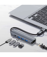 Adaptador de red y HUB RJ45 a USB / USB-C