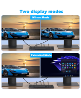 Conmutador KVM 8K Display DP HDMI 2x2