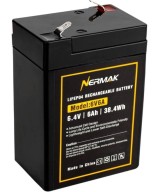 Bateria de lifePO4 recargable Nermak 6.4V 6AH 38.4WH