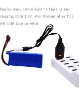 Bateria Lipo 7.4v 2000 mAh Blomiky 883480 con Cargador