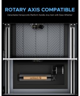 Grabadora Laser K40+ Con Rotary 45W