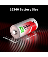 Bateria recargable CR123 EBL 750mah 3.7v (1UNIDAD)