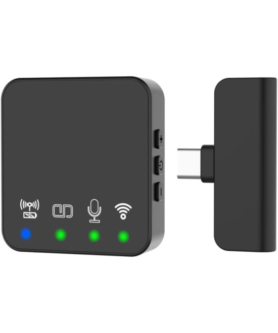 Microfono inalambrico profesional R10 USB-C/ IOS