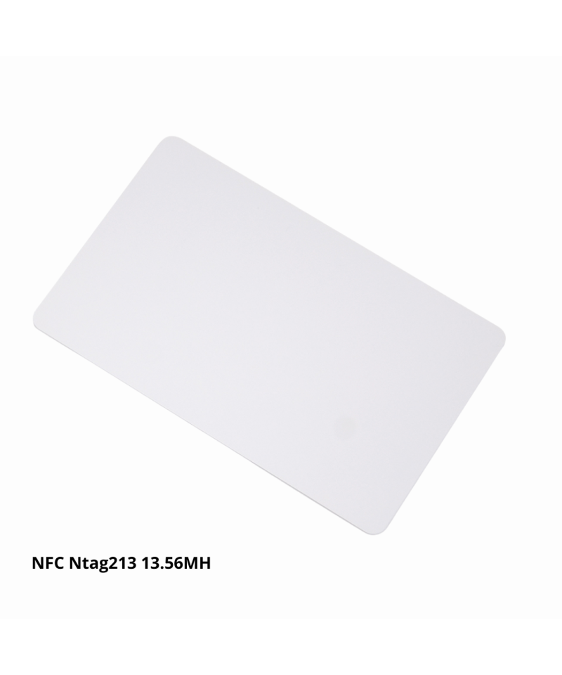 Tarjeta pvc NFC Ntag213 13.56mhz, Regrabable