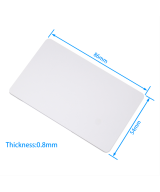 Tarjeta pvc NFC Ntag213 13.56mhz, Regrabable