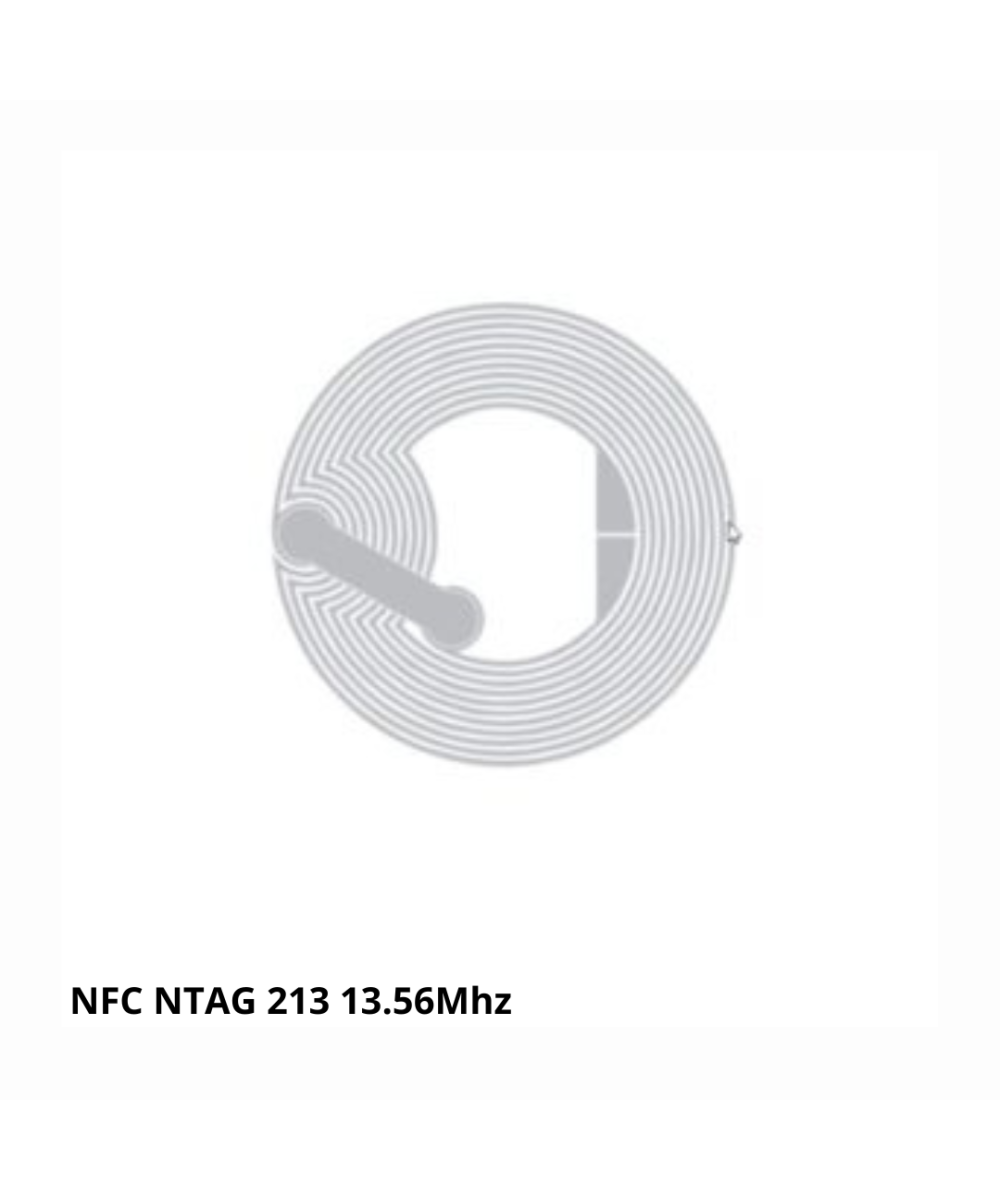 Pegatina redonda NFC NTAG 213-216 13.56Mhz, Regrabable144B - 888B