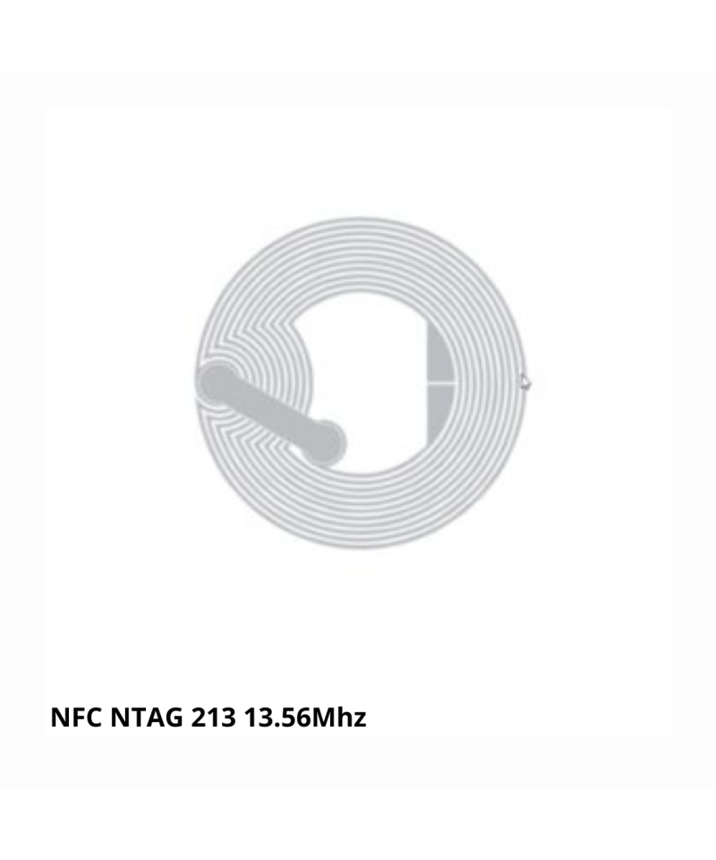 Pegatina redonda NFC NTAG 213-216 13.56Mhz, Regrabable144B - 888B