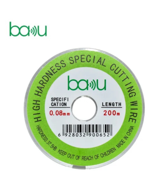 Hilo para separar pantallas BK-200m 0.08mm BAKU