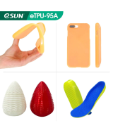 FILAMENTO TPU ESUN 1.75MM 1KG NEGRO