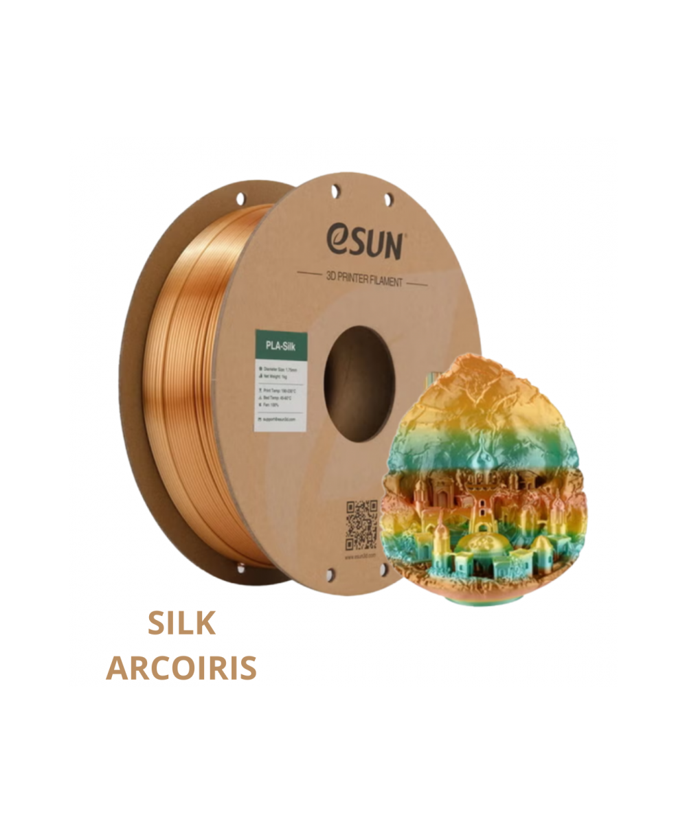 FILAMENTO PLA-SILK ESUN 1.75MM 1KG