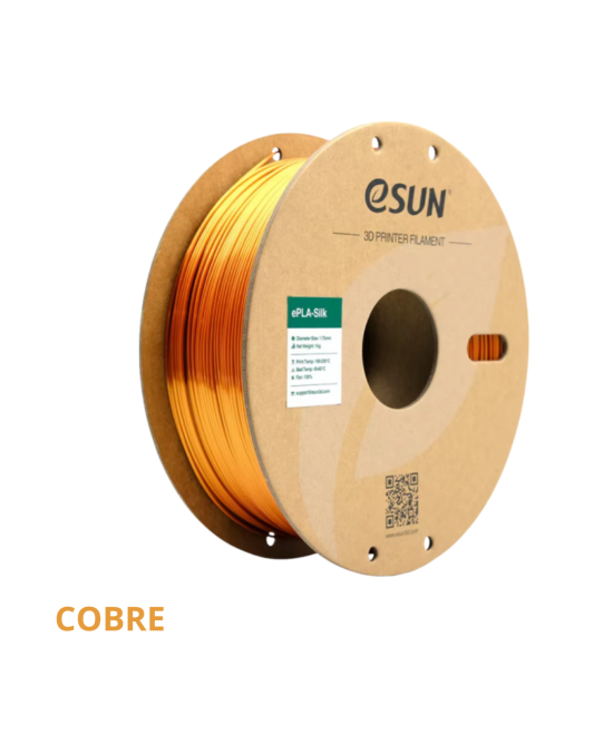 FILAMENTO PLA-SILK ESUN 1.75MM 1KG
