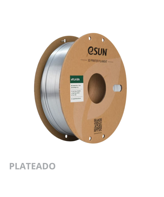 FILAMENTO PLA-SILK ESUN 1.75MM 1KG