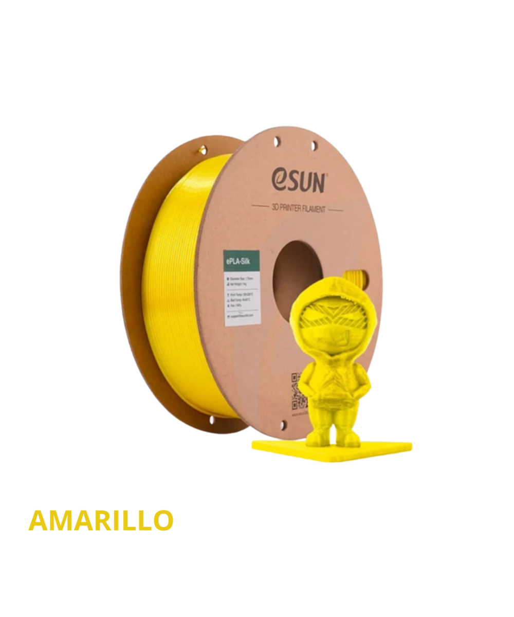 FILAMENTO PLA-SILK ESUN 1.75MM 1KG