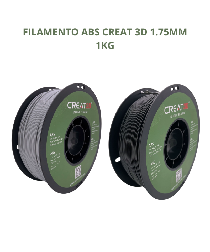 FILAMENTO ABS CREAT 3D 1.75MM 1KG