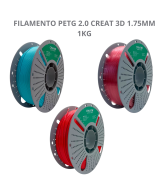 FILAMENTO PETG 2.0 CREAT 3D 1.75MM 1KG