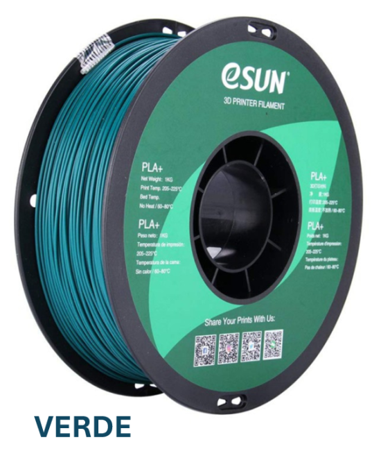 FILAMENTO PLA+ ESUN 1.75MM 1KG