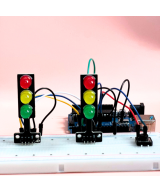 Semaforo Peatonal con Boton de Cruce