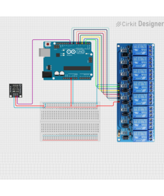 Control de reles con infrarrojo con Arduino