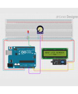 Proyecto Control de Brillo LED con Arduino y LCD I2C