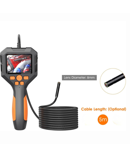 Endoscopio industrial con pantalla P10 1080P 5M