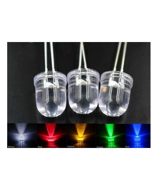 LED 10mm RGB (5 unidades)