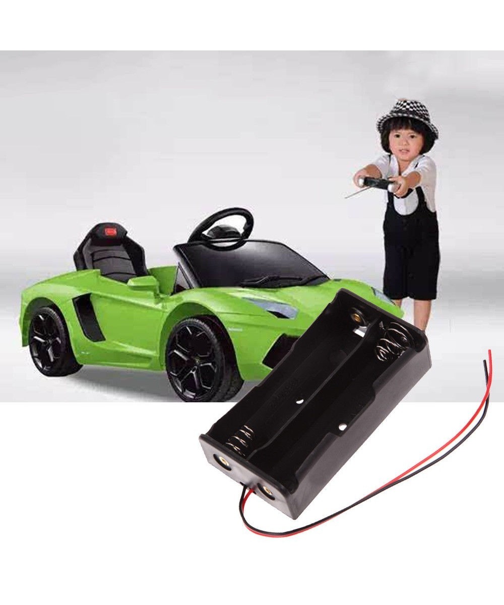 Contenedor bateria doble AA abierto