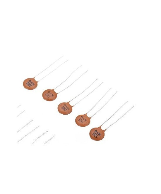 Capacitores ceramicos menores a 25V (5U)