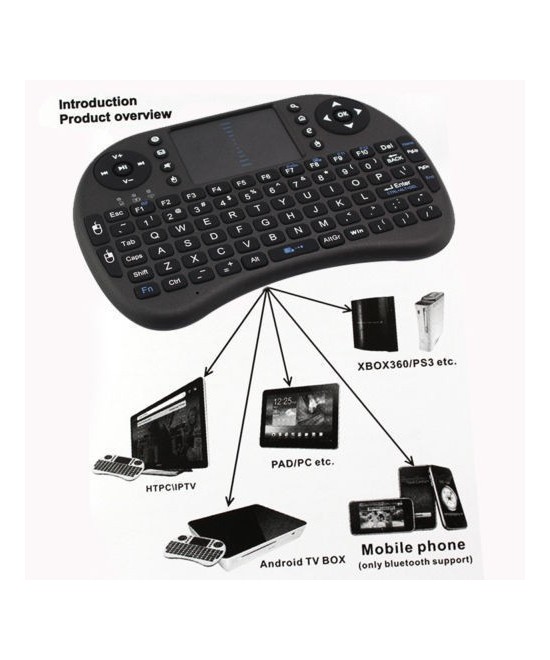 Teclado wifi para Smart Tv /Tv box /Raspberry