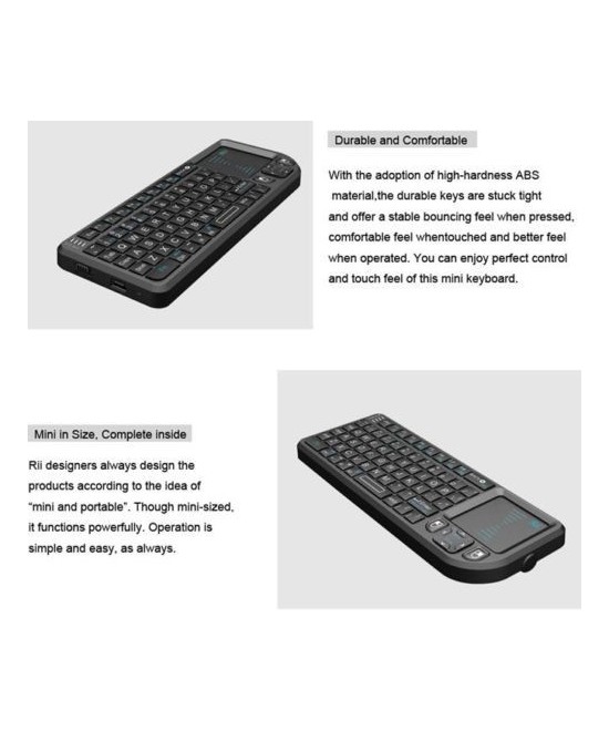 Teclado Wifi Recargable