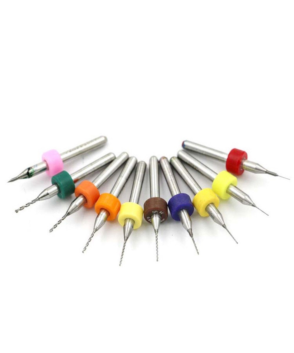 Kit mini brocas CNC para PCB de 0.3mm a 1.2mm