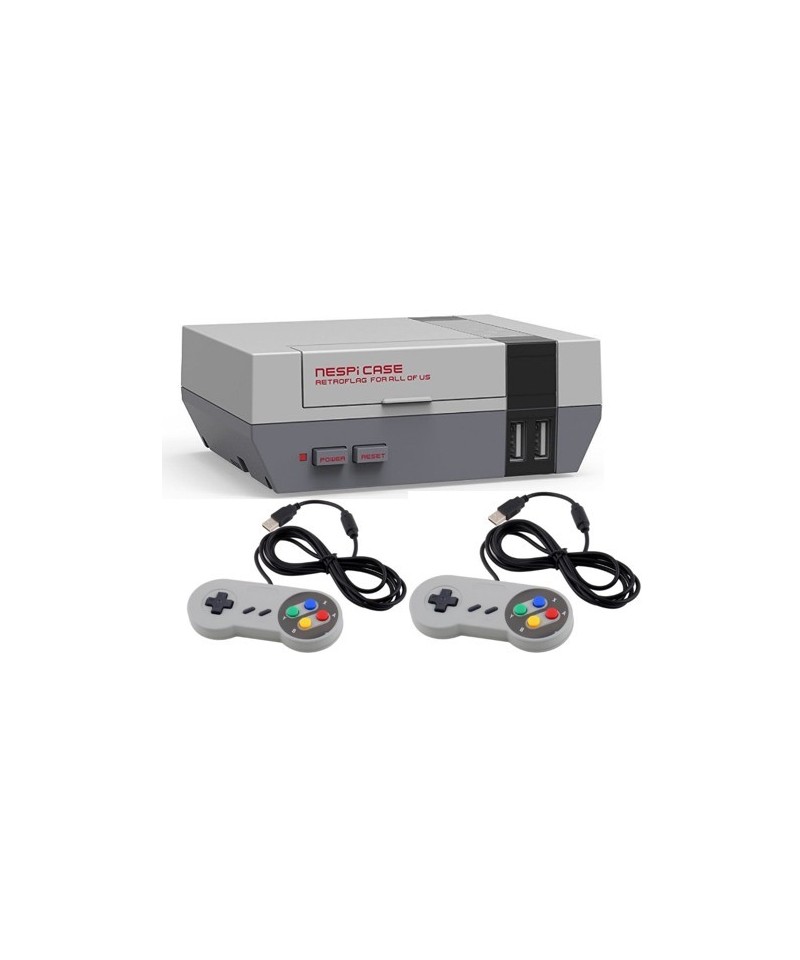 Case y Controles retrogame para Raspberry PI