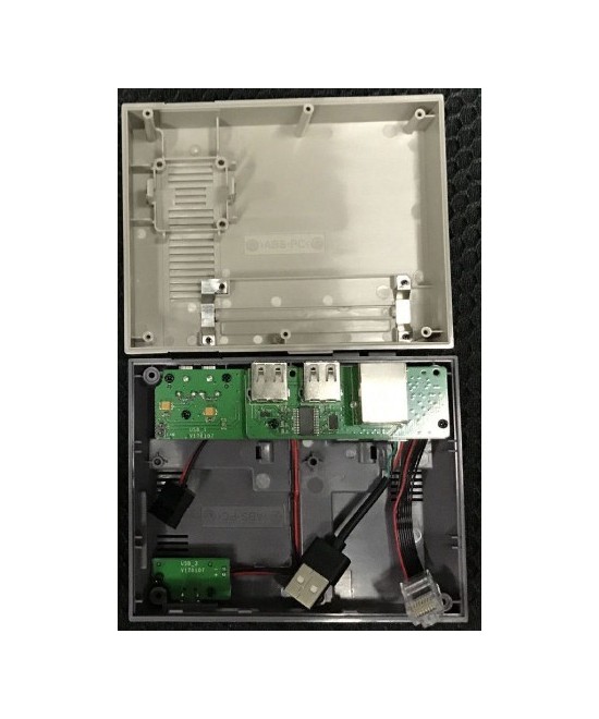 Case y Controles retrogame para Raspberry PI