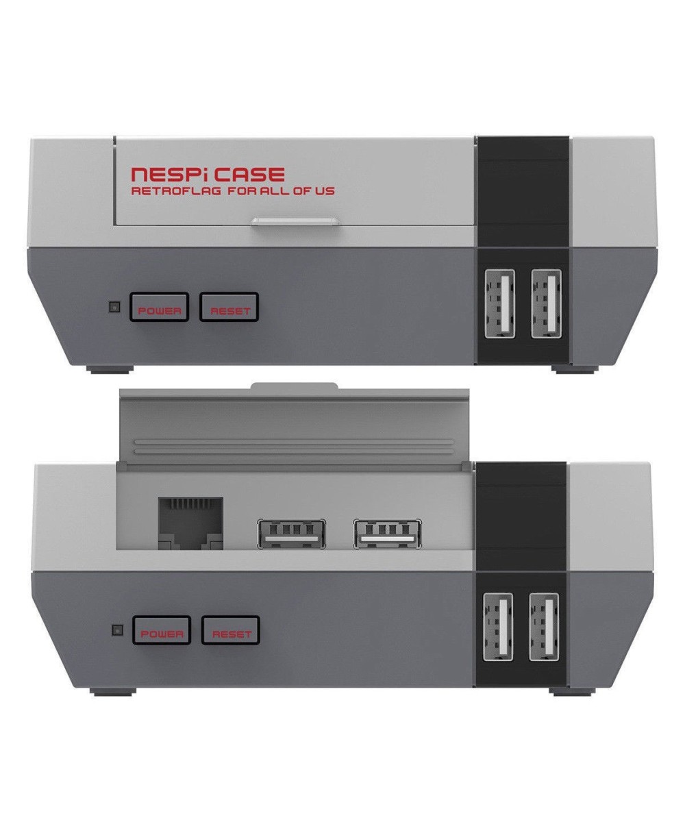 Case y Controles retrogame para Raspberry PI