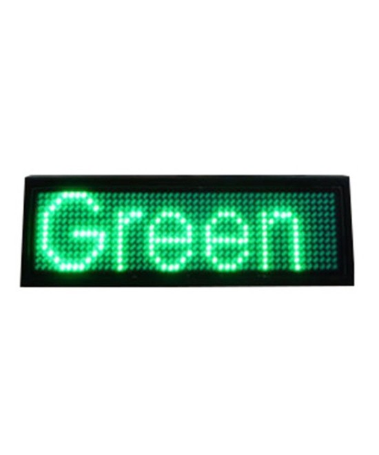 Pantalla LED para nombres