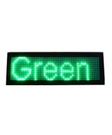 Pantalla LED para nombres